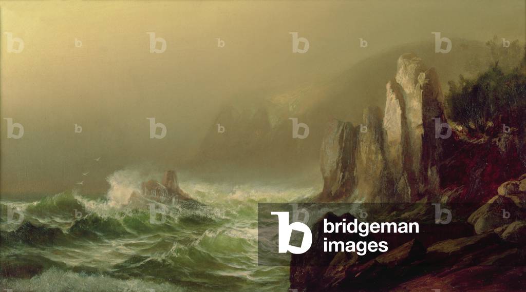 Bild von Gemälde "Grand Manan Island (Öl auf Leinwand)" von Harrison Bird Brown