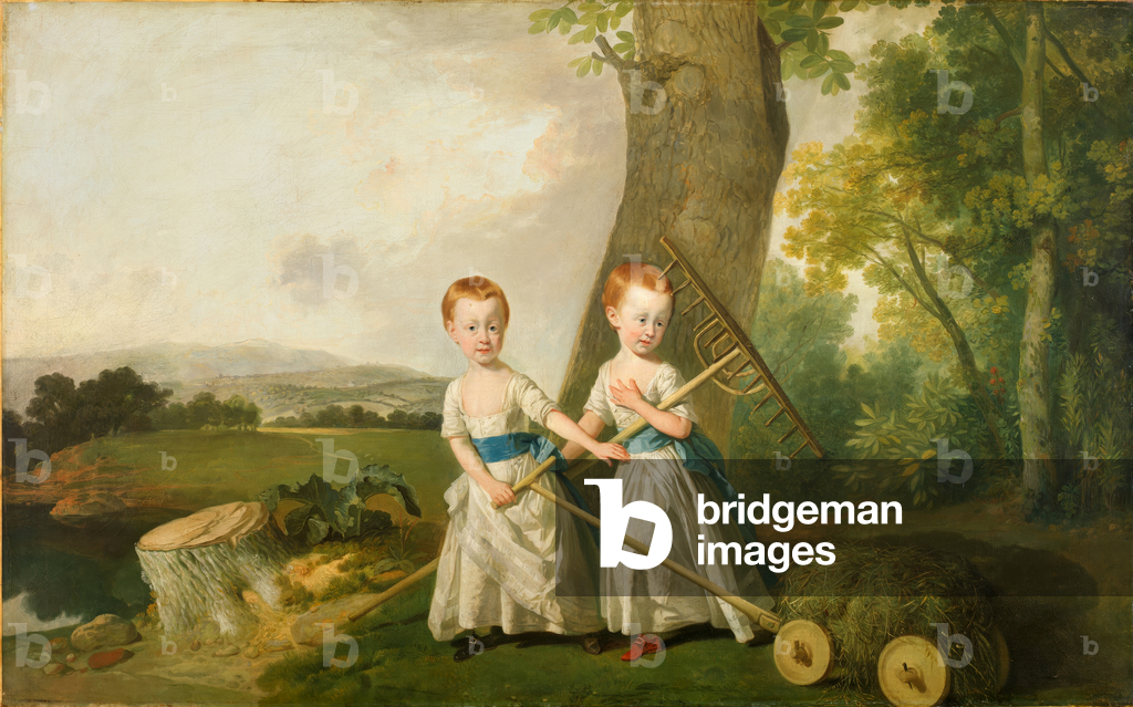 Immagine di Dipinto "Il Blunt Children" di Johann Zoffany