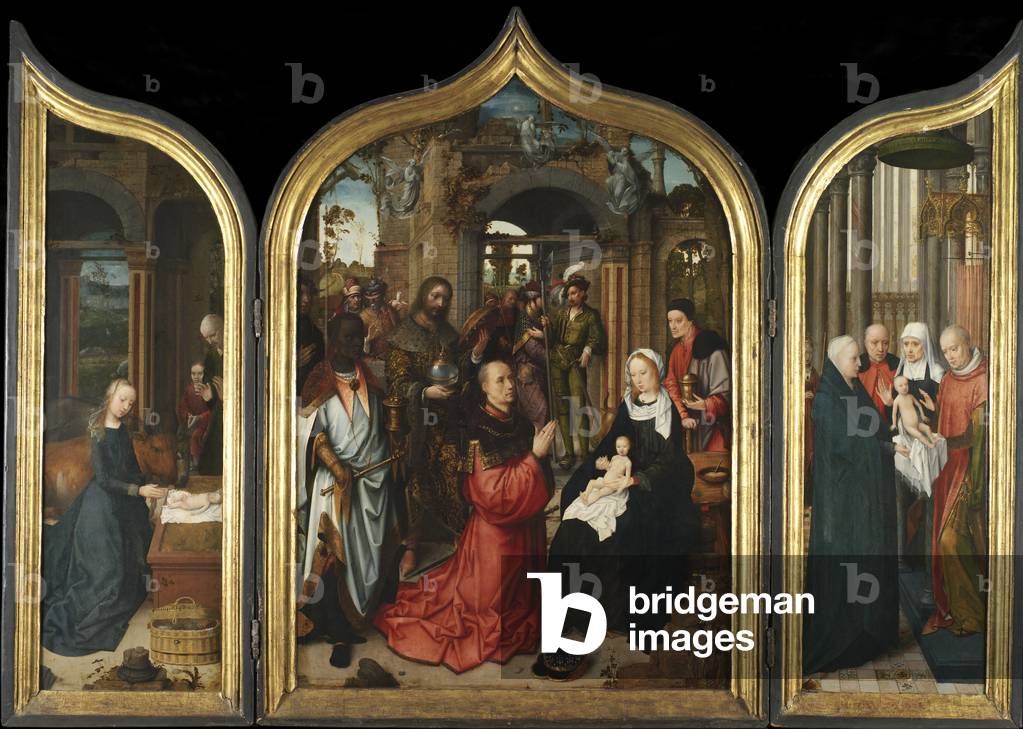 Trittico, c.1510-12 (olio su pannello)