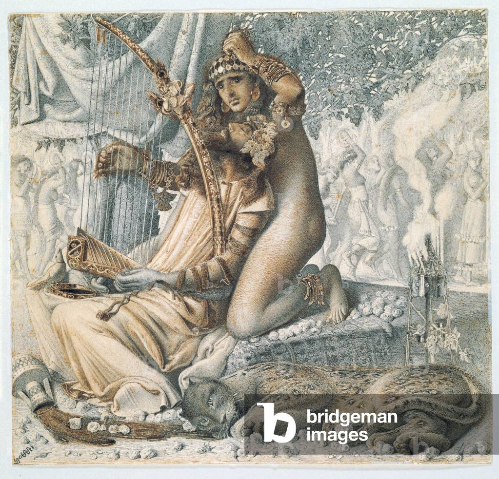 "“Babylon hat eine goldene Tasse gewesen”" 1859 von Simeon Solomon