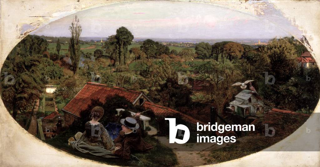 An English Autumn Afternoon, 1852-54 (oil on canvas)