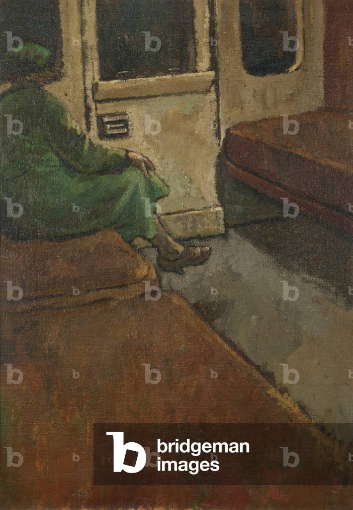 Last Train from Waterloo Station, c.1962 (oil on canvas)
