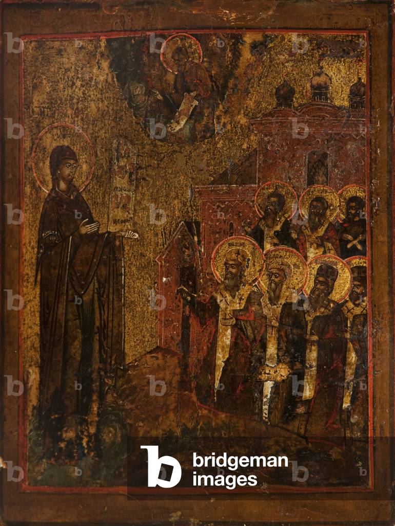 Bogolubskaya The Loved by God (tempera on panel)