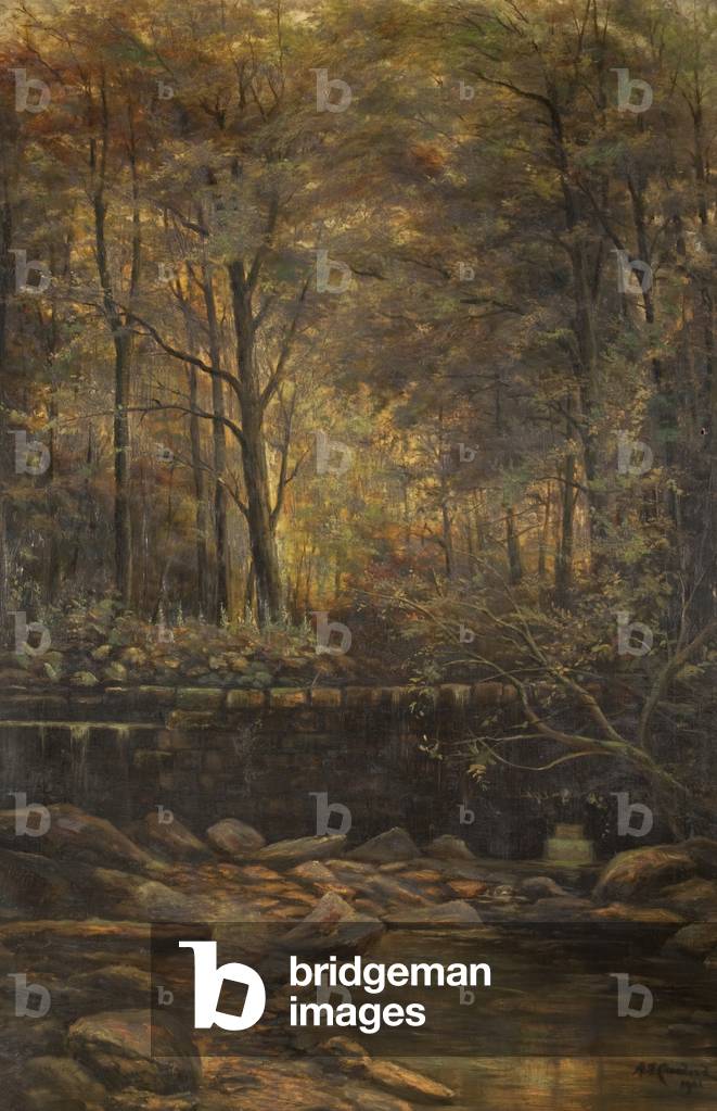 Alum Scar, 1901 (oil on canvas)