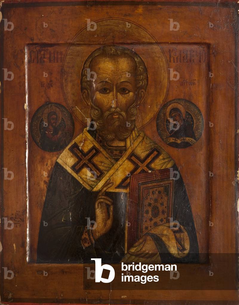 Saint Nicholas (tempera on panel)