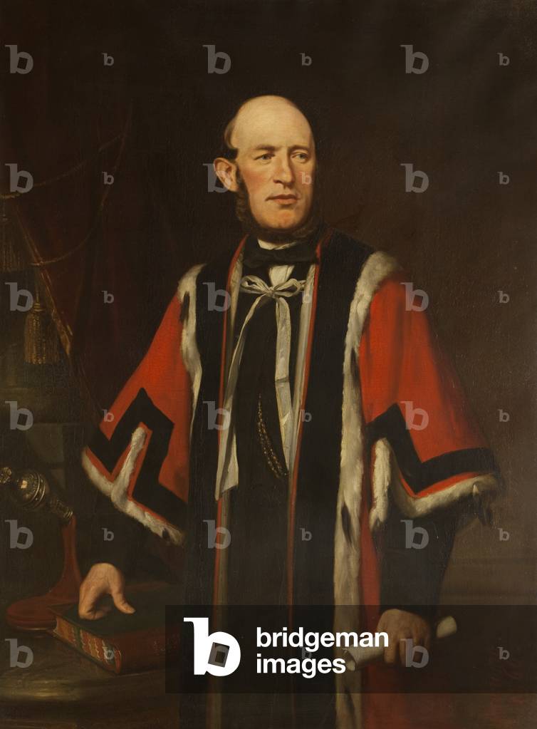 Alderman James Thompson, JP, Mayor of Blackburn from 1865 to 1866, 1866 (oil on canvas)