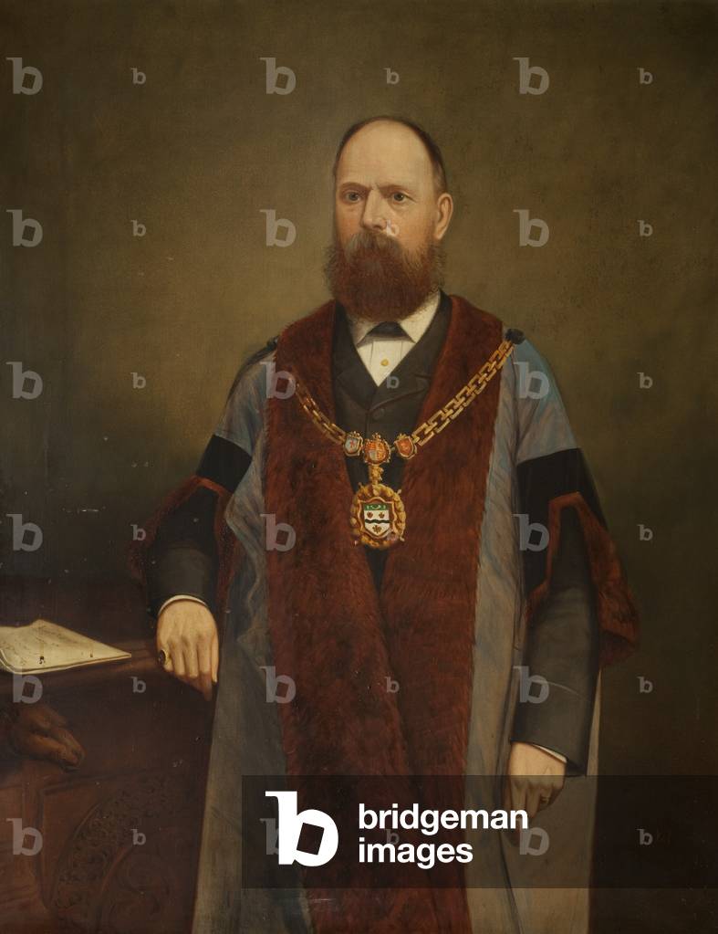 Alderman T. Farrar Baynes (oil on canvas)