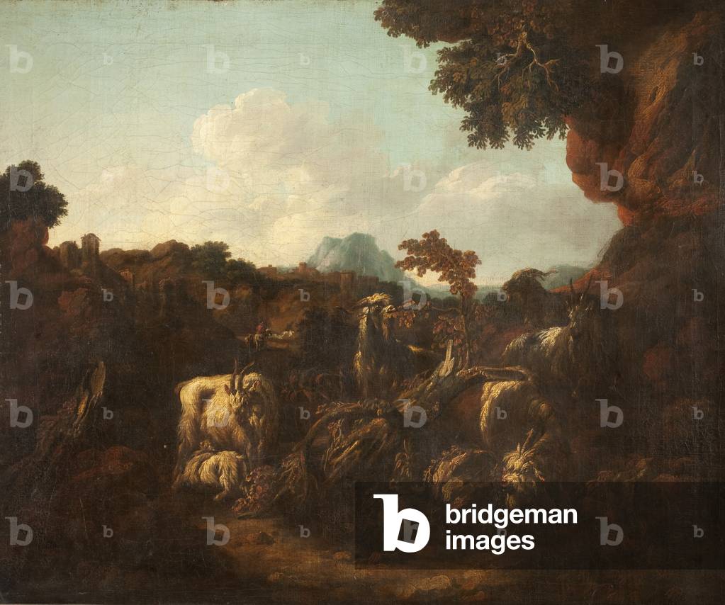 Pastoral Landscape (oil on canvas)