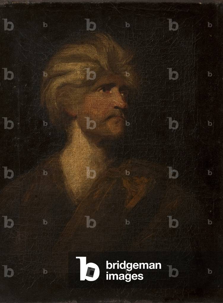 Study for 'Beggar Man (George White)' (oil on canvas)