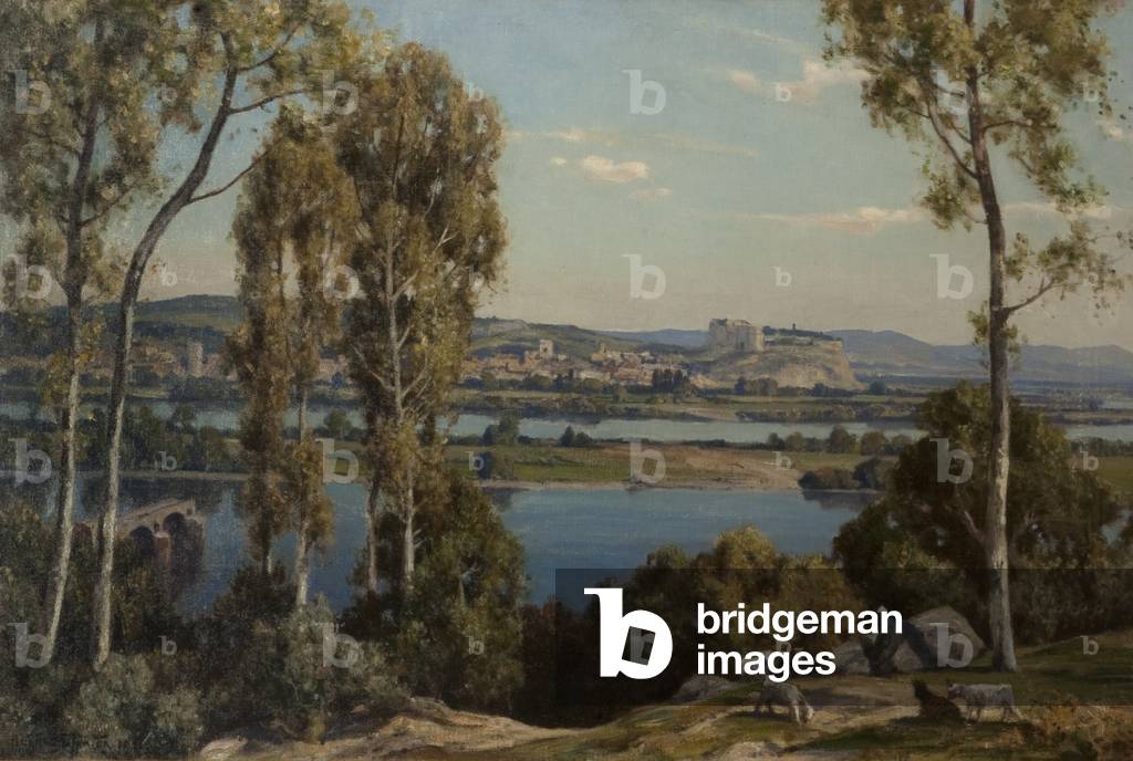Villeneuve les Avignon, 1921 (oil on canvas)