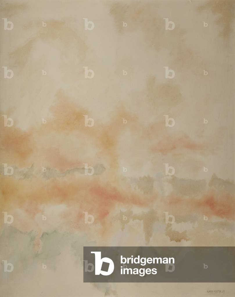 Sky Scene, 1969 (oil on canvas)