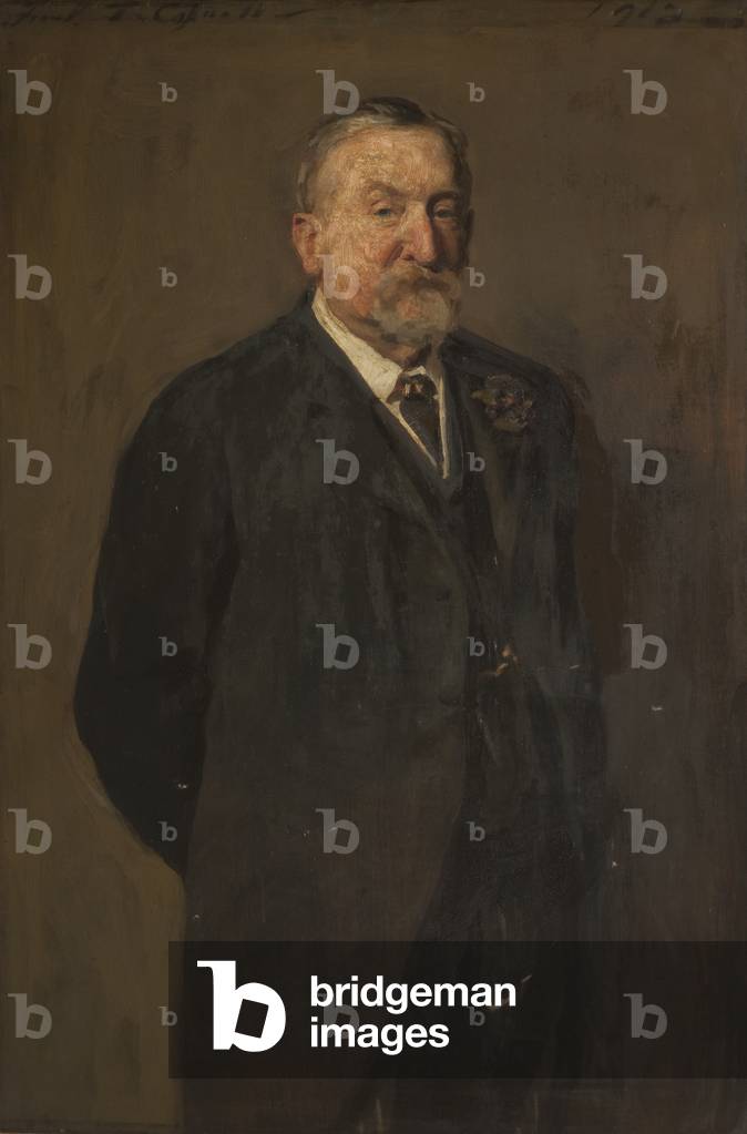 Joshua Hacking, President of the Blackburn Chamber of Commerce, 1913 (oil on canvas)