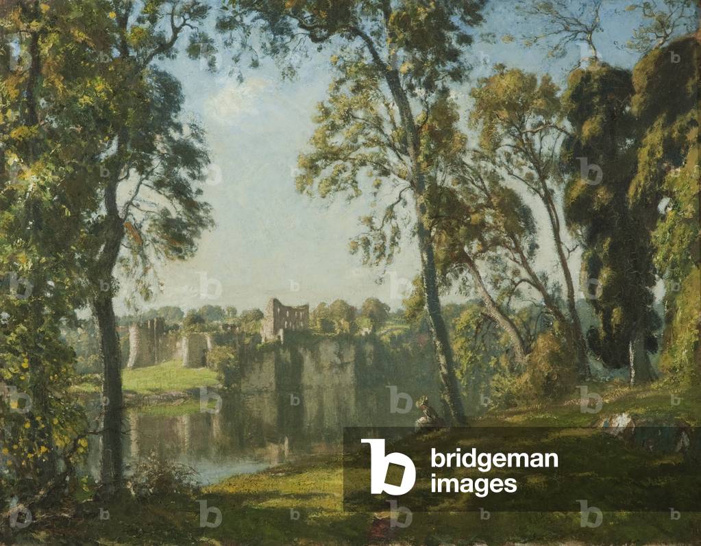 On the Wye, Chepstow (oil on canvas)