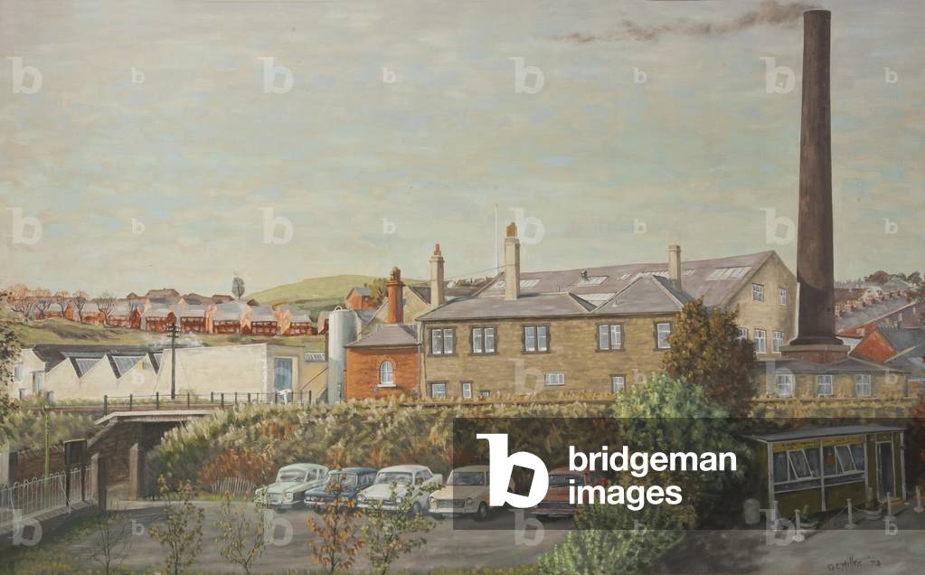 Lumb Bank Farm, 1973 (oil on canvas)