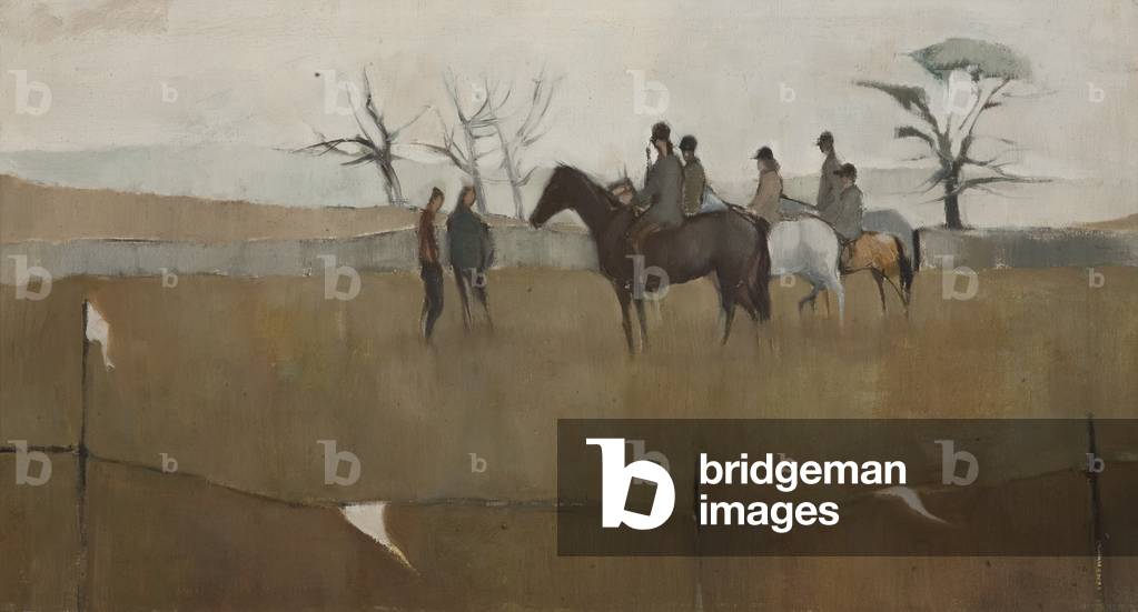 Gymkhana, c.1962 (oil on canvas)