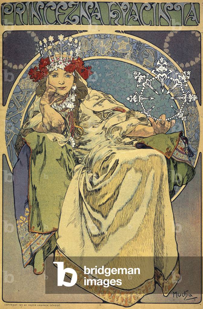 „Die Prinzessin Hyacinthe“ (Princezna Hyacinta), 1911 (Lithographie)