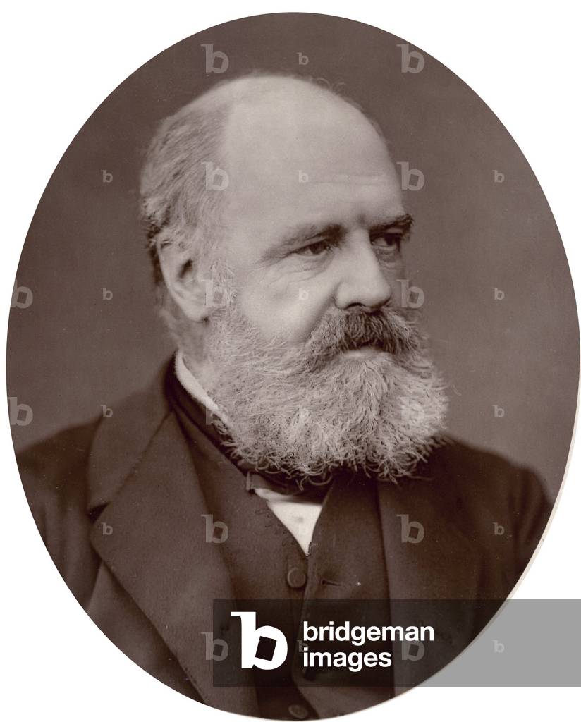 Edward Armitage, professore e docente di pittura alla Royal Academy, 1878.