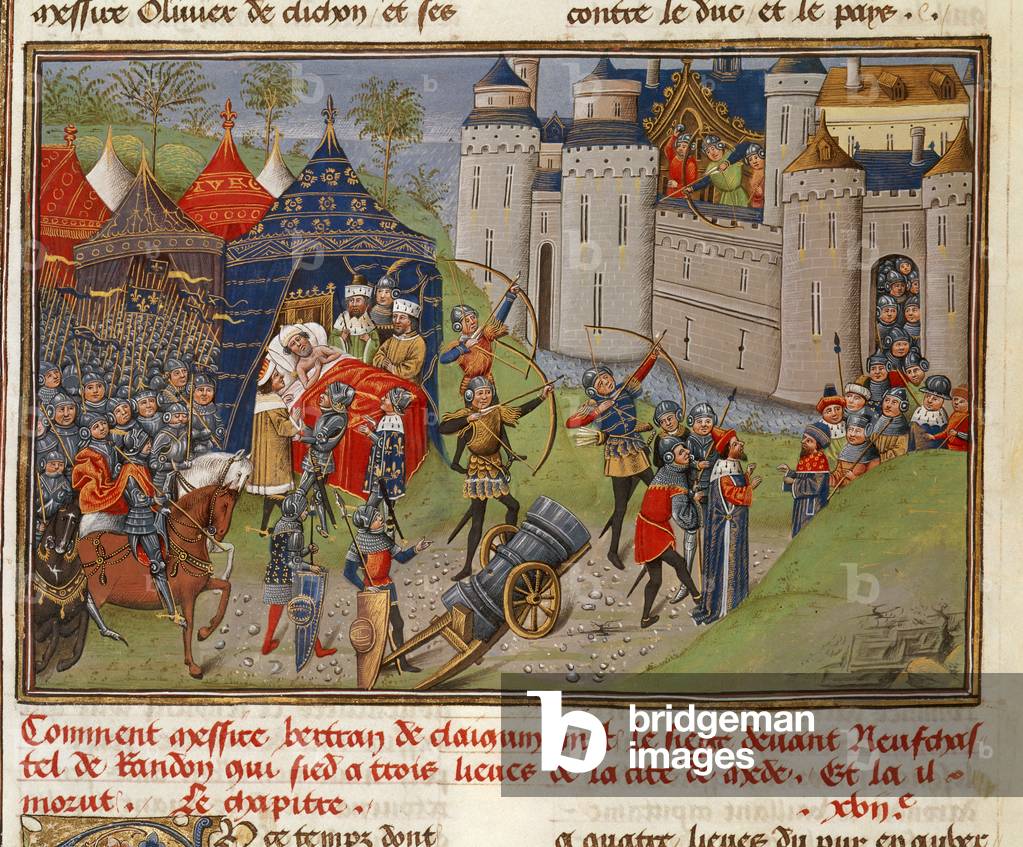 Death of Bertrand du Guesclin