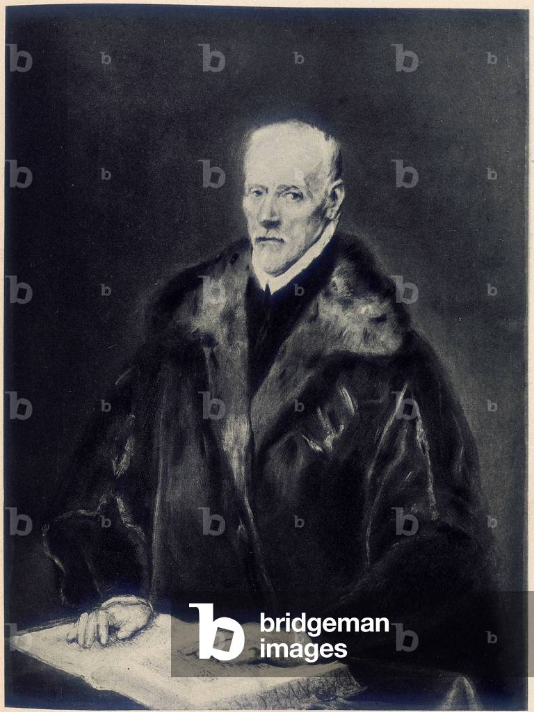 Porträt von Bischof Diego Covarruvias y Leyva (1512 ¿1577). Tafel entnommen aus „Antike Gemälde aus der Galeri