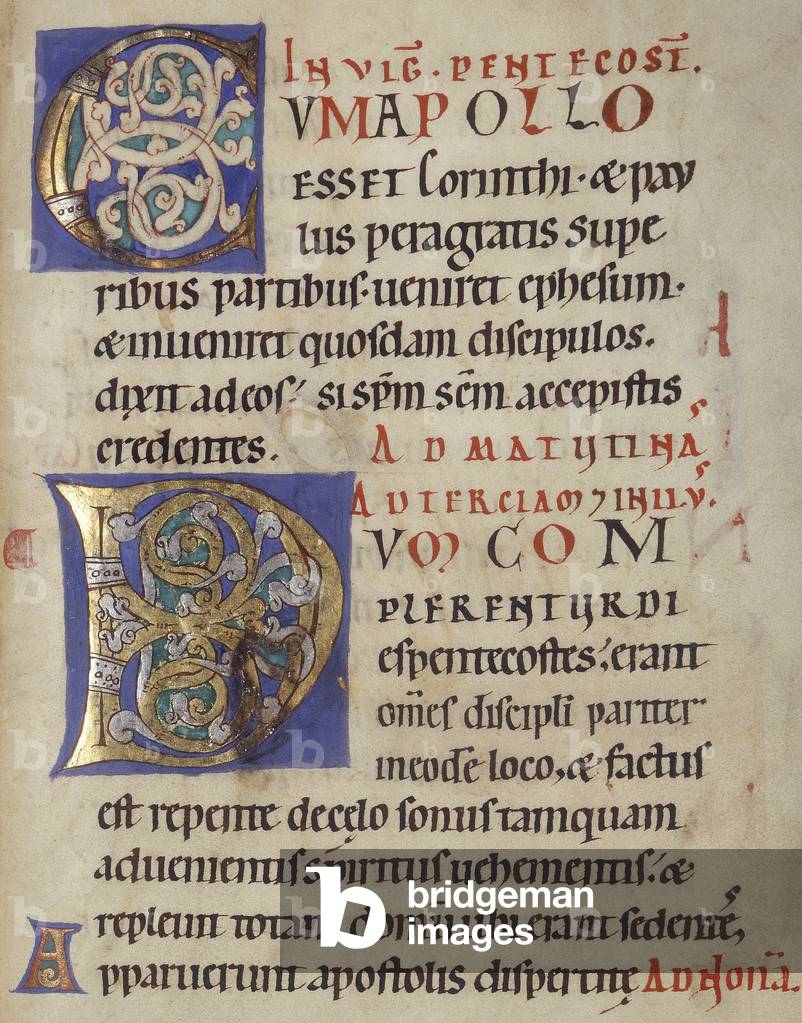 "Illuminierte Initialen"
