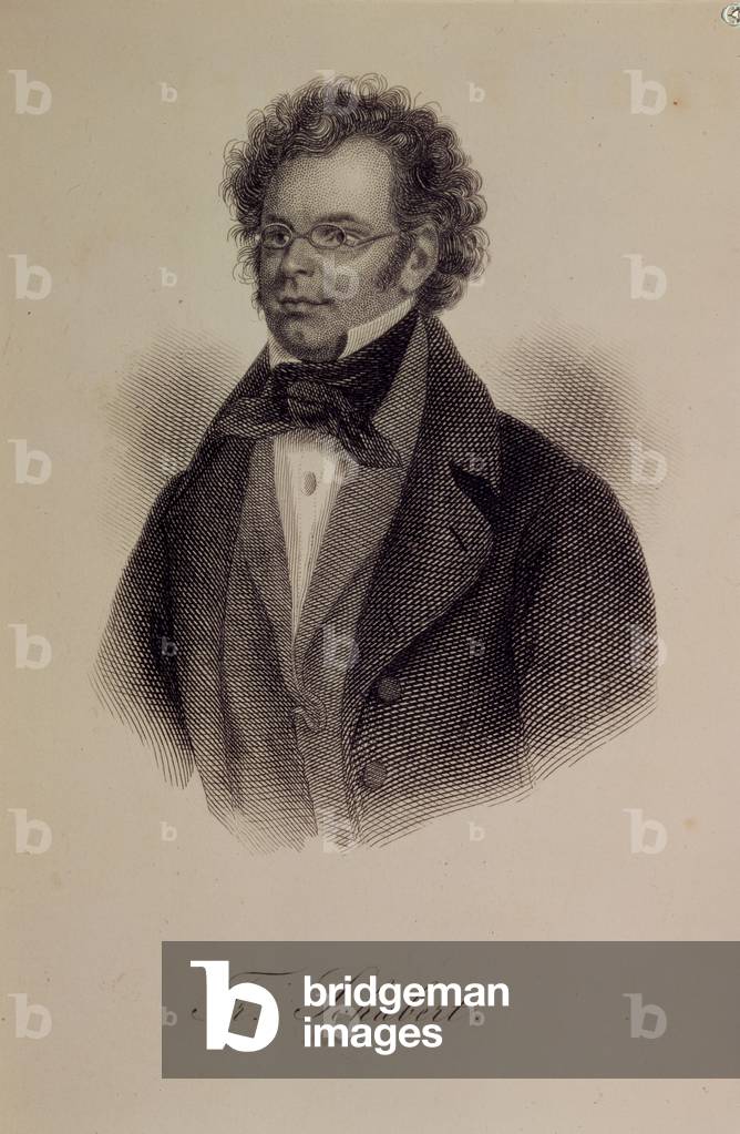 Hirsch 2034 Franz Peter Schubert (1797-1828) (engraving)