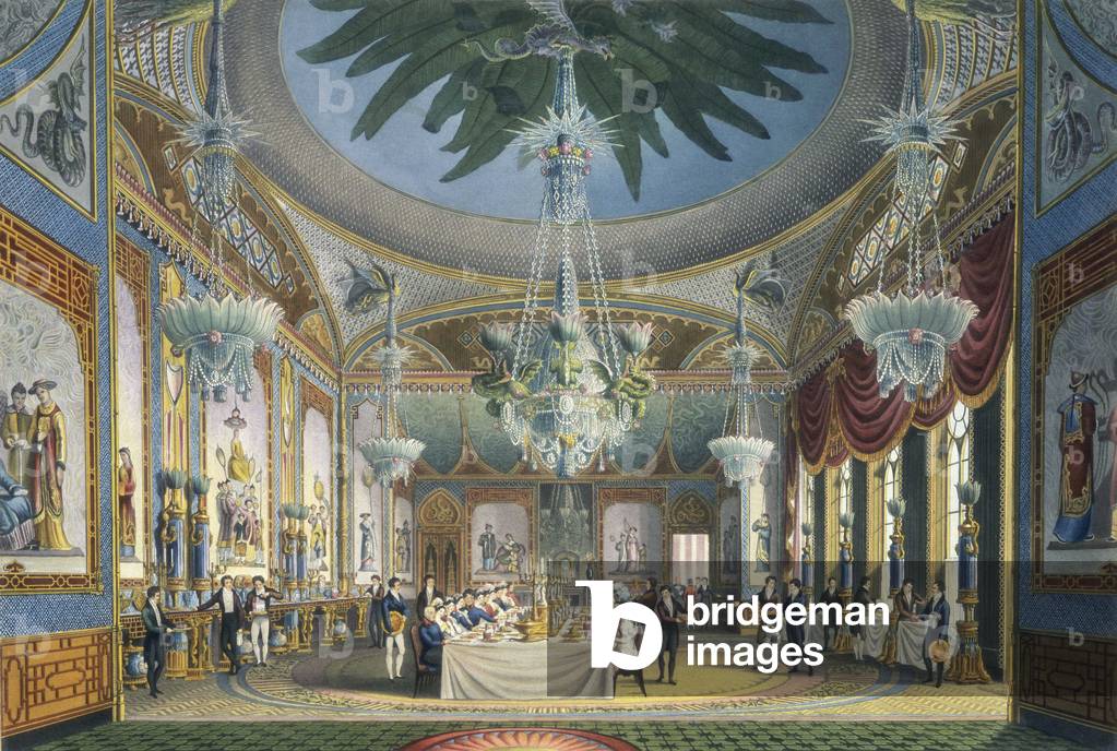 "Interno del Royal Pavillion"