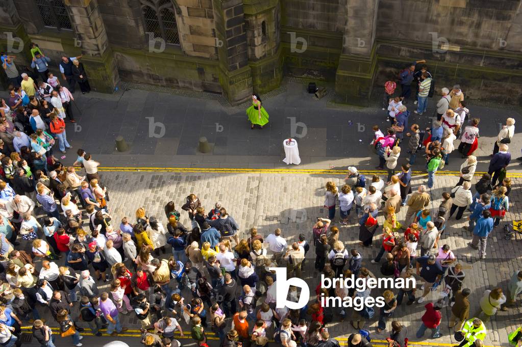 Performers at the Edinburgh Festival Fringe