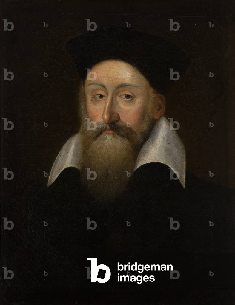 Portrait of James Montagu (c.1568-1618) (oil on canvas)