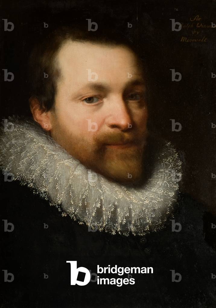 Portrait of Sir Ralph Winwood (1565-1617) (oil on canvas)