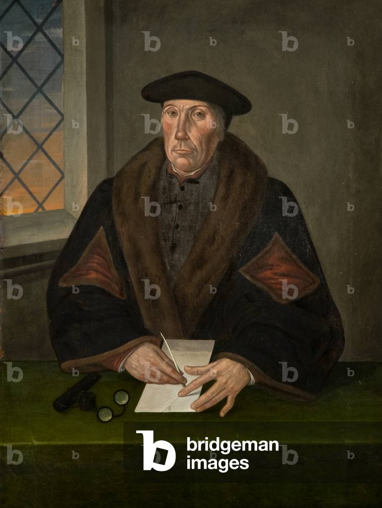 Portrait of Sir Edward Montagu of Boughton (d. 1557) (oil on canvas)