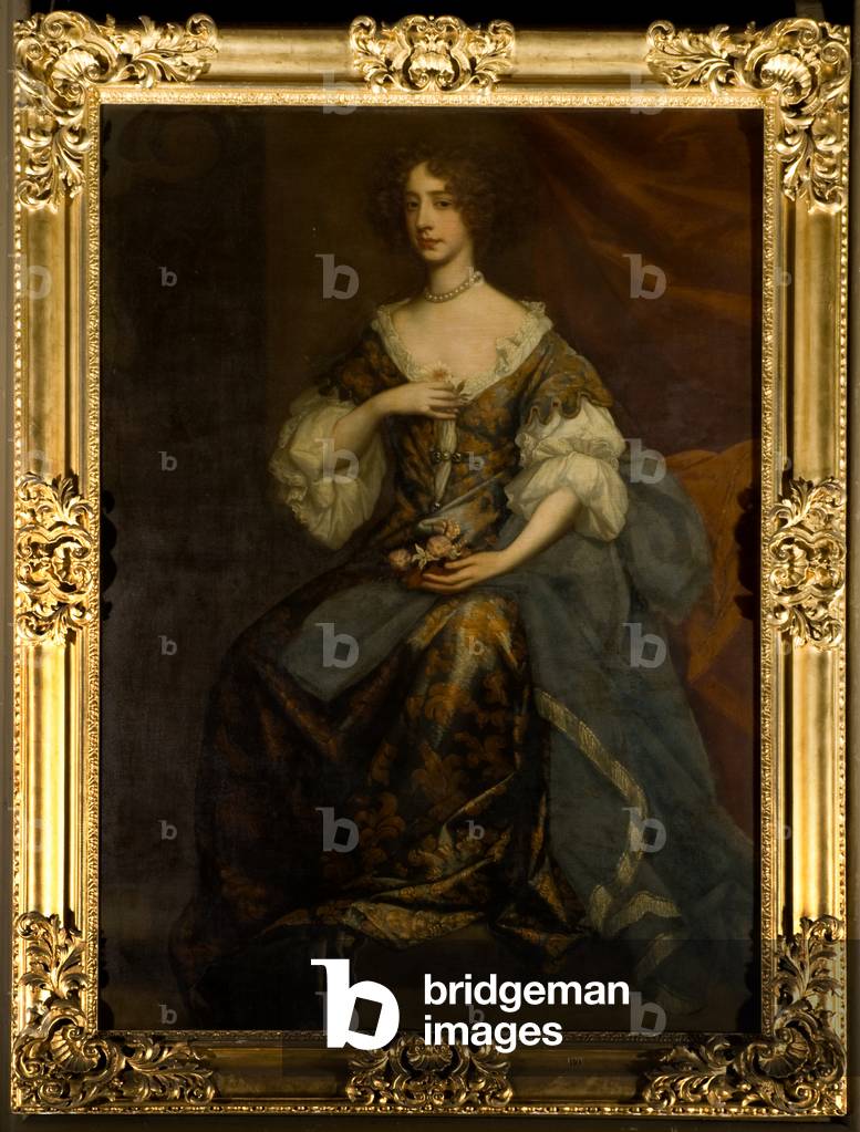 Portrait of Hortense Mancini, Duchesse de Mazarin (oil on canvas)