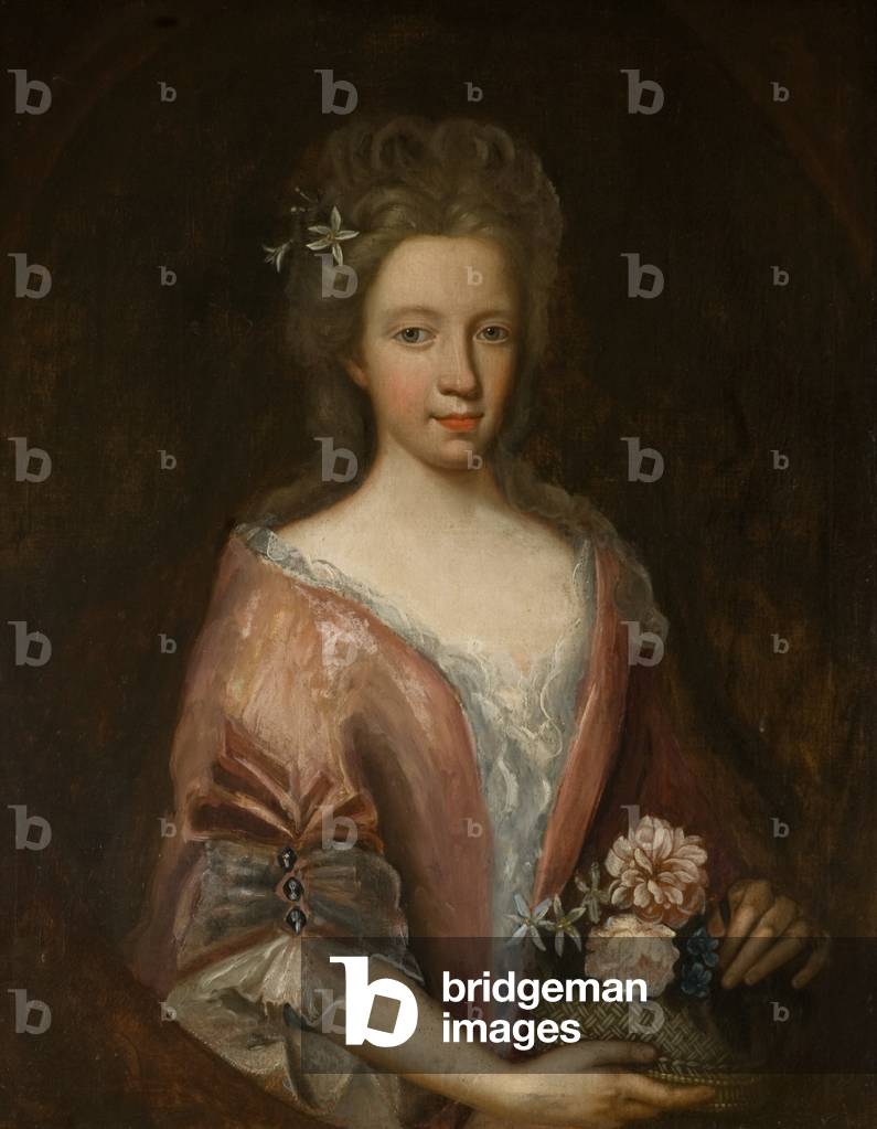 Portrait of a young Lady (oil on canvas)
