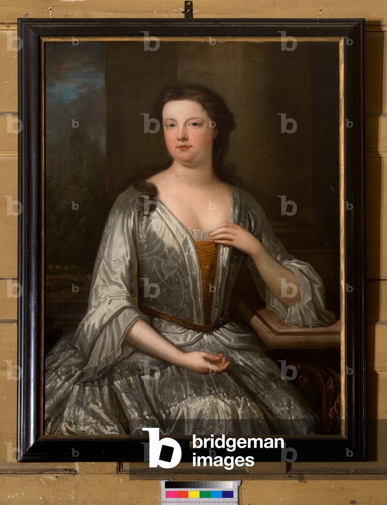 Portrait of a lady (oil on canvas)