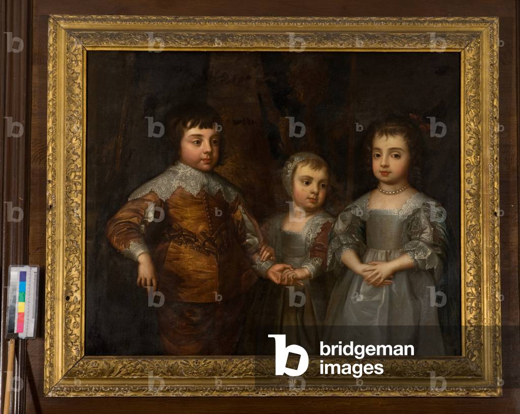 Portrait of the children of King Charles I (oil on canvas)
