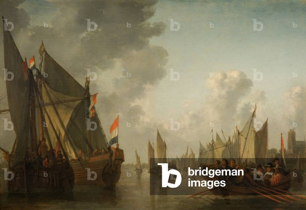 Prince Frederick Henry of Orange at Dordrecht (oil on panel)