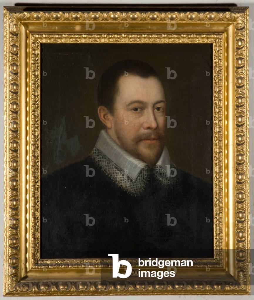 Portrait of a gentleman (oil on canvas)