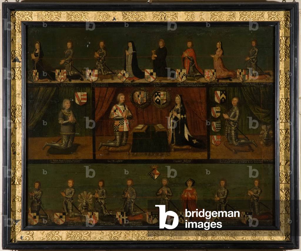 The Wingfield Family (oil on panel)