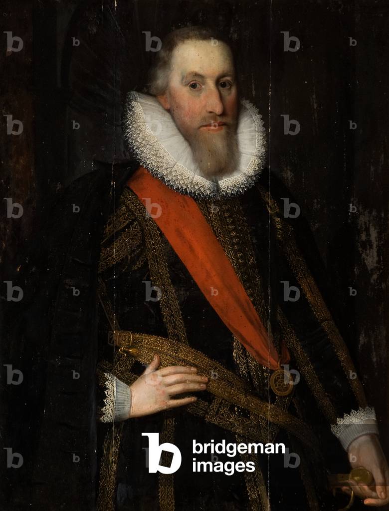 Portrait of Edward, 1st Lord Montagu of Boughton (1562-1644) (oil on panel)