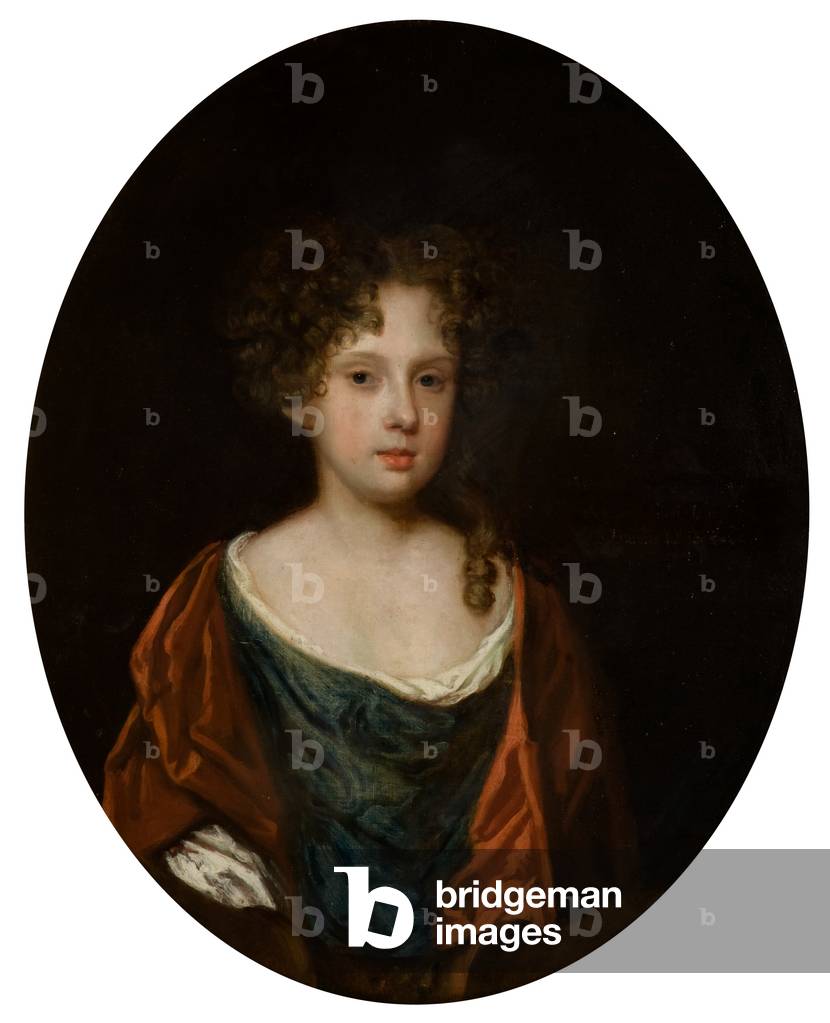 Portrait of Anne Brudenell, Duchess of Richmond (oil on canvas, oval)