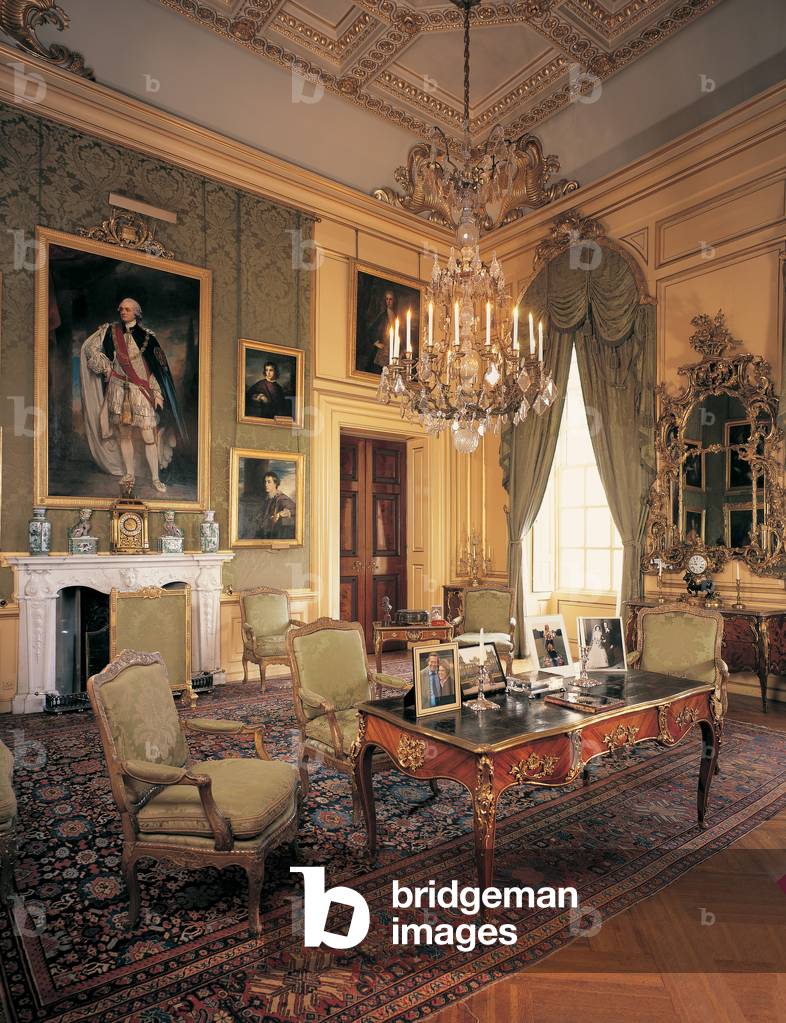 The Green Drawing Room, Blenheim Palace, Oxfordshire (photo)
