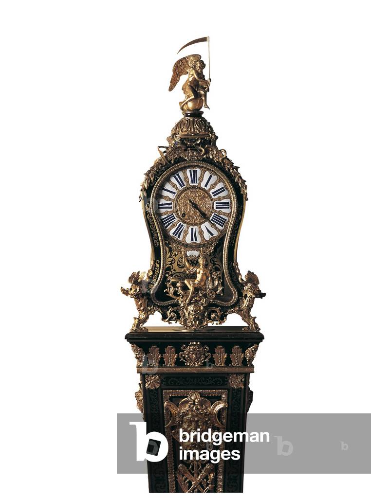 Pedestal clock, c.1740