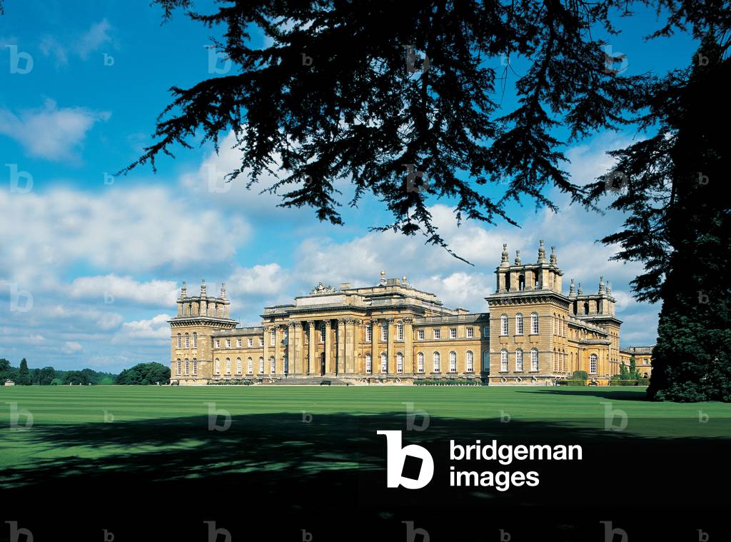 The South Front and Lawn, Blenheim Palace (photo)