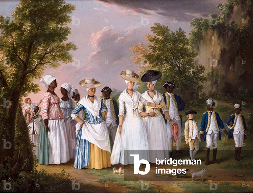 painting representing women in Haiti