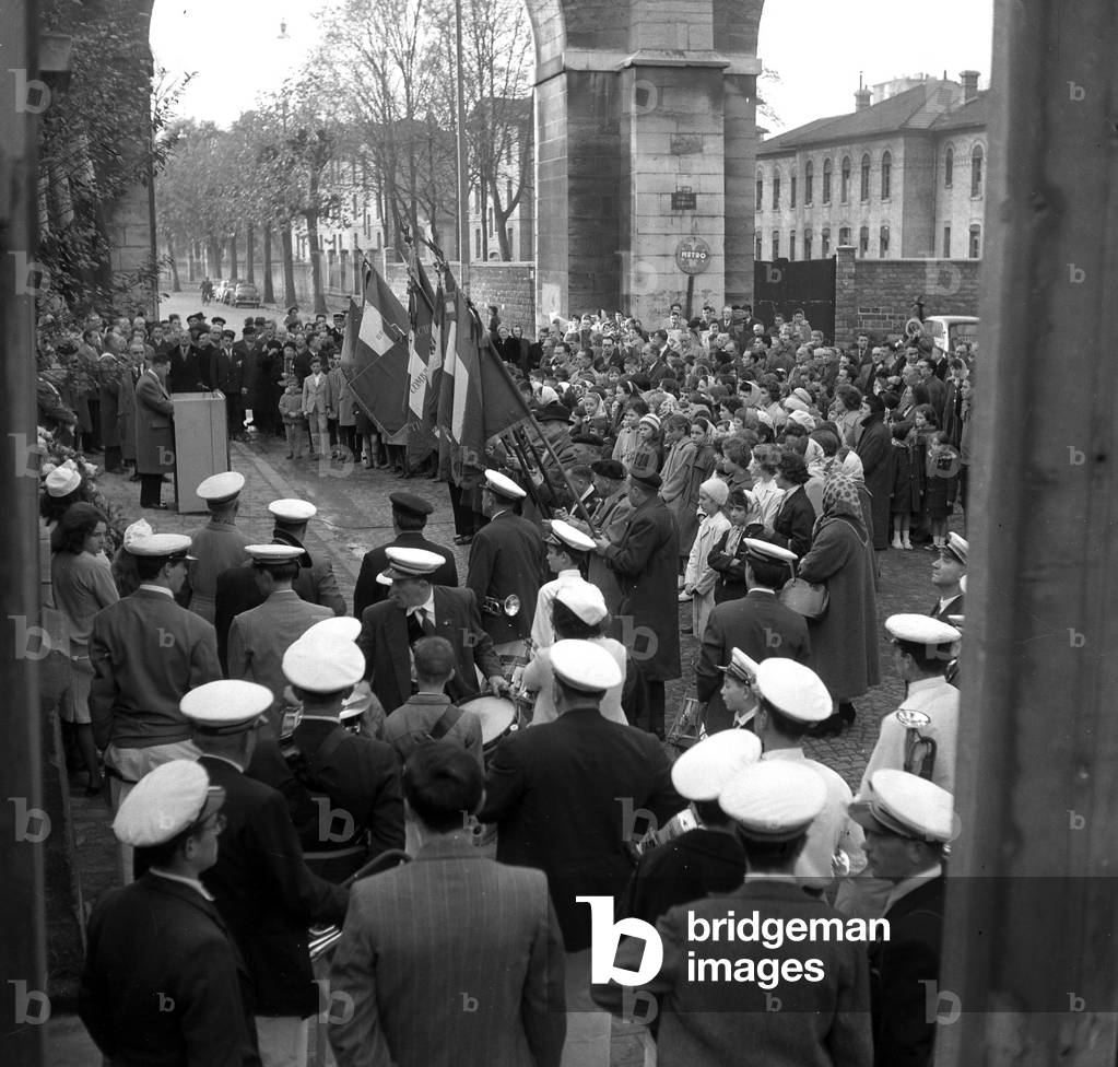 Commemoration of 11 November 1918 in Arceuil