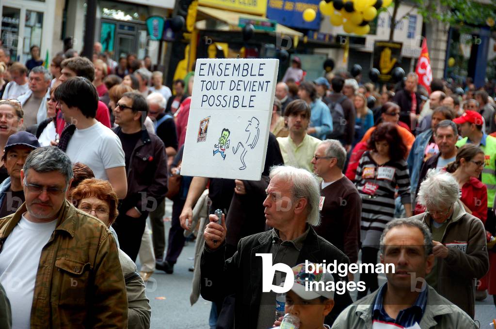 May 1st 2009 in Paris “Together everything becomes possible”