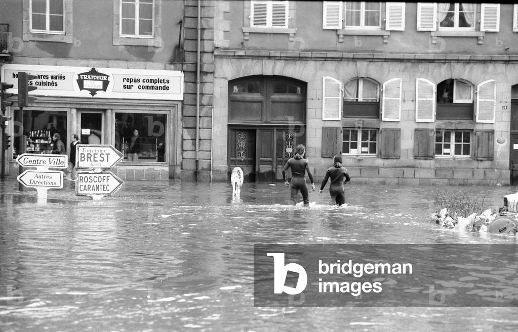 Floods in Morlaix