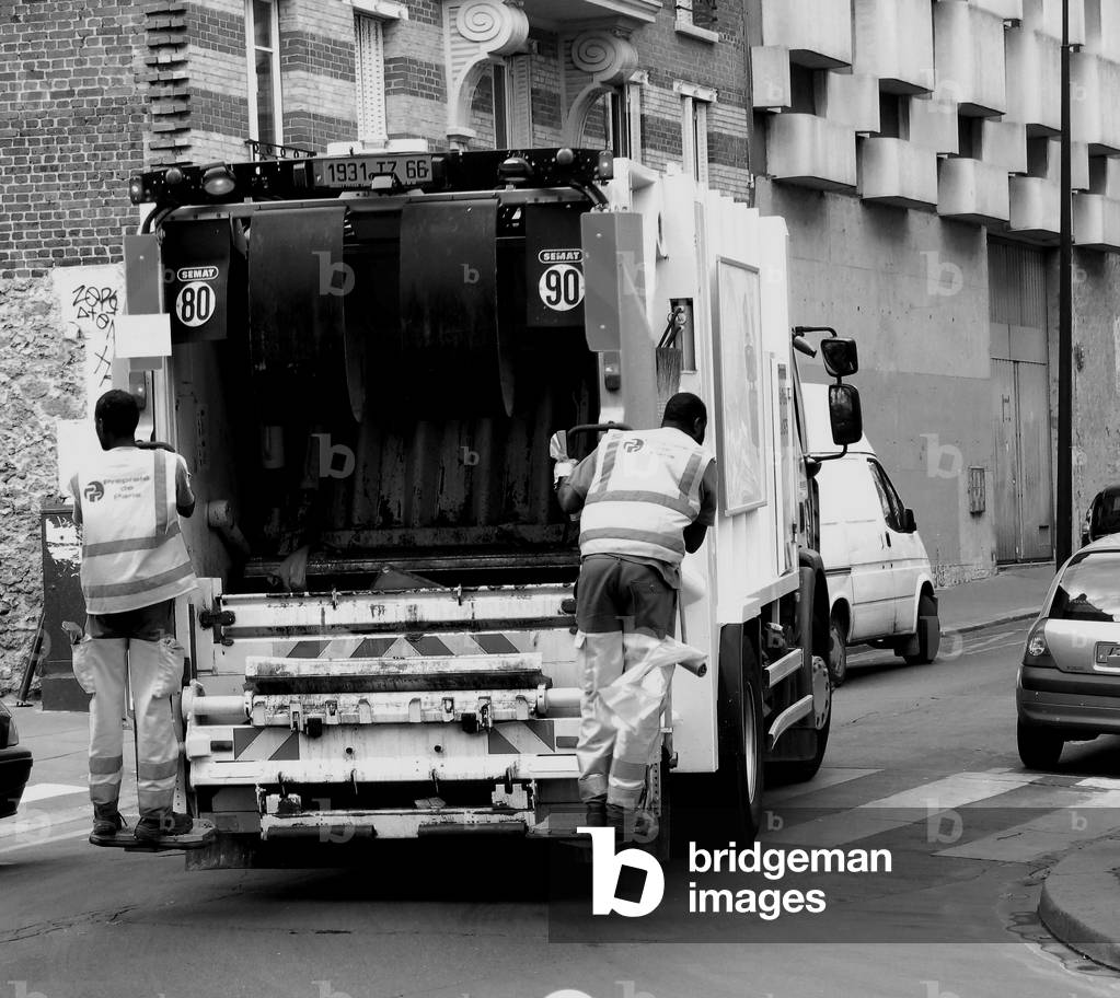 9228N Les sboueurs à Paris 2009