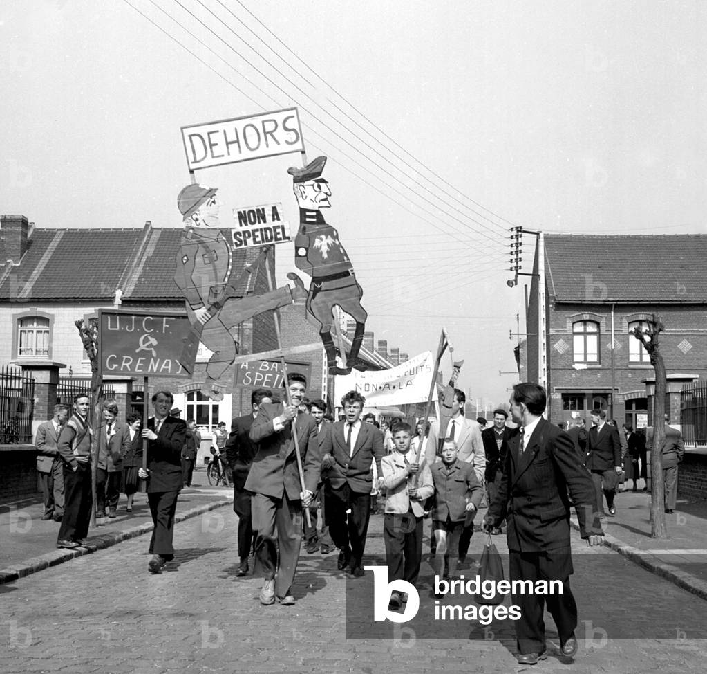 Communist demonstration