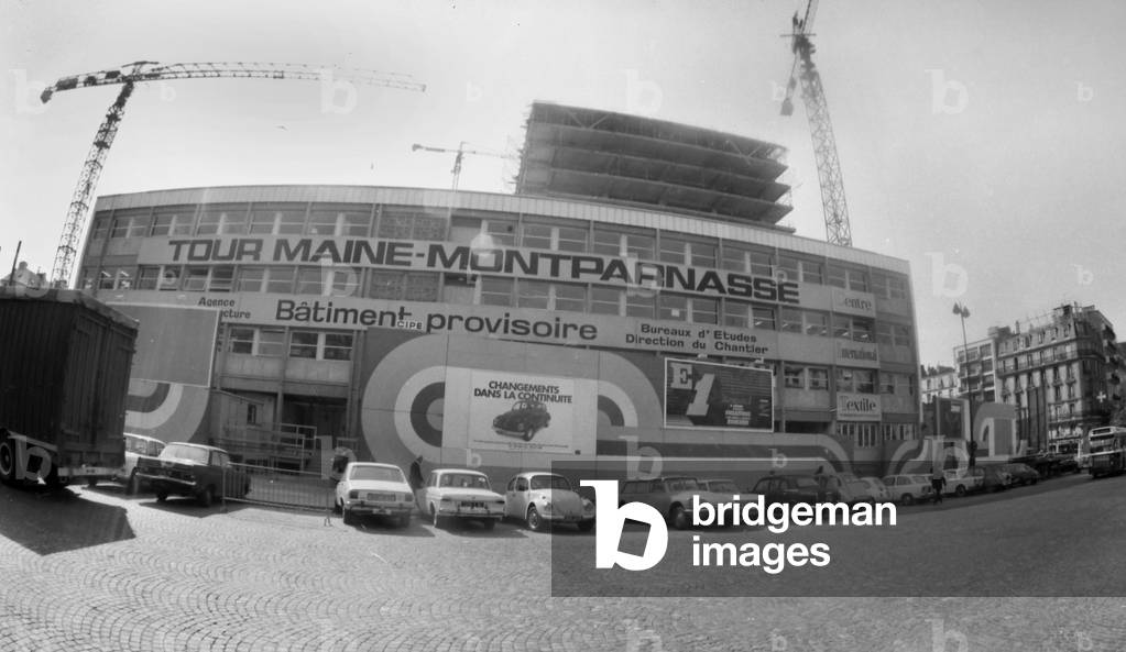 Construction de la Tour Montparnasse