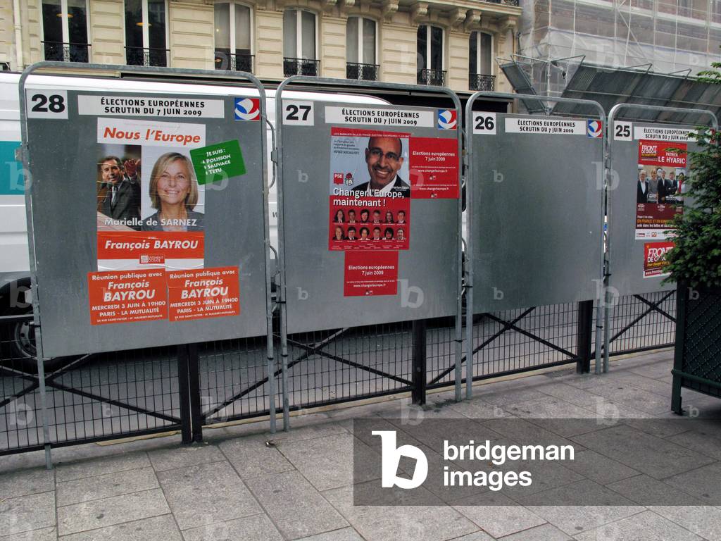8572N About European elections Electoral panel Paris 28 May 2009